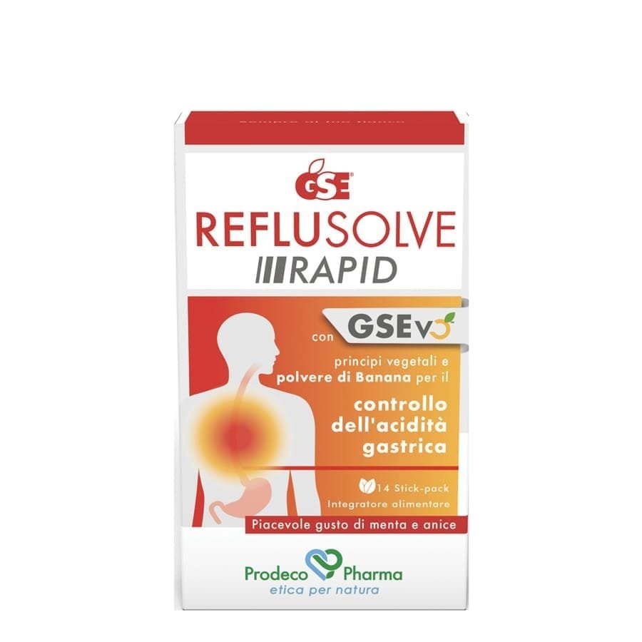 PRODECO PHARMA GSE Reflusolve Rapid 14 Stick Pack