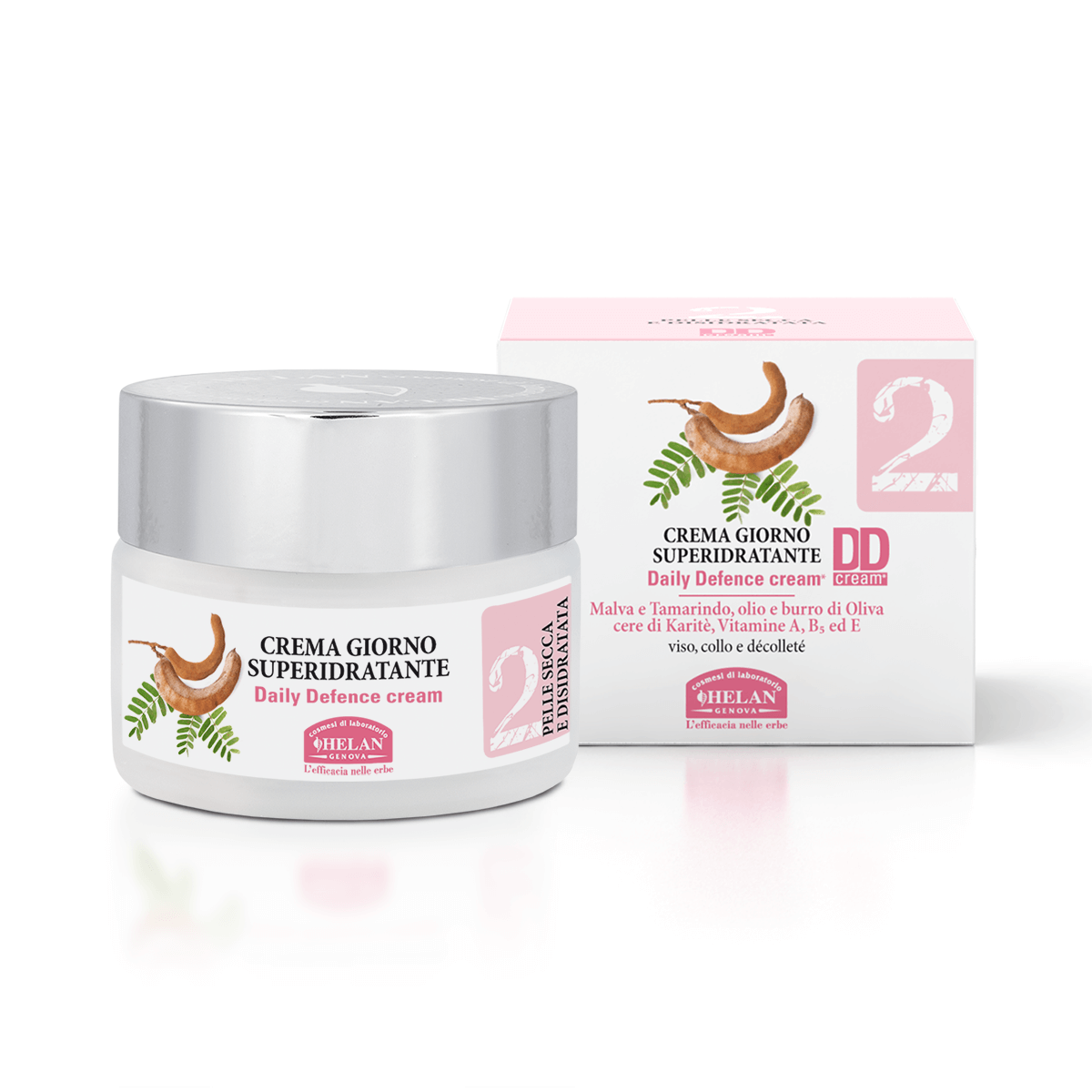 HELAN Linea Viso 2 - Pelle Secca e Disidratata - Crema Giorno Superidratante