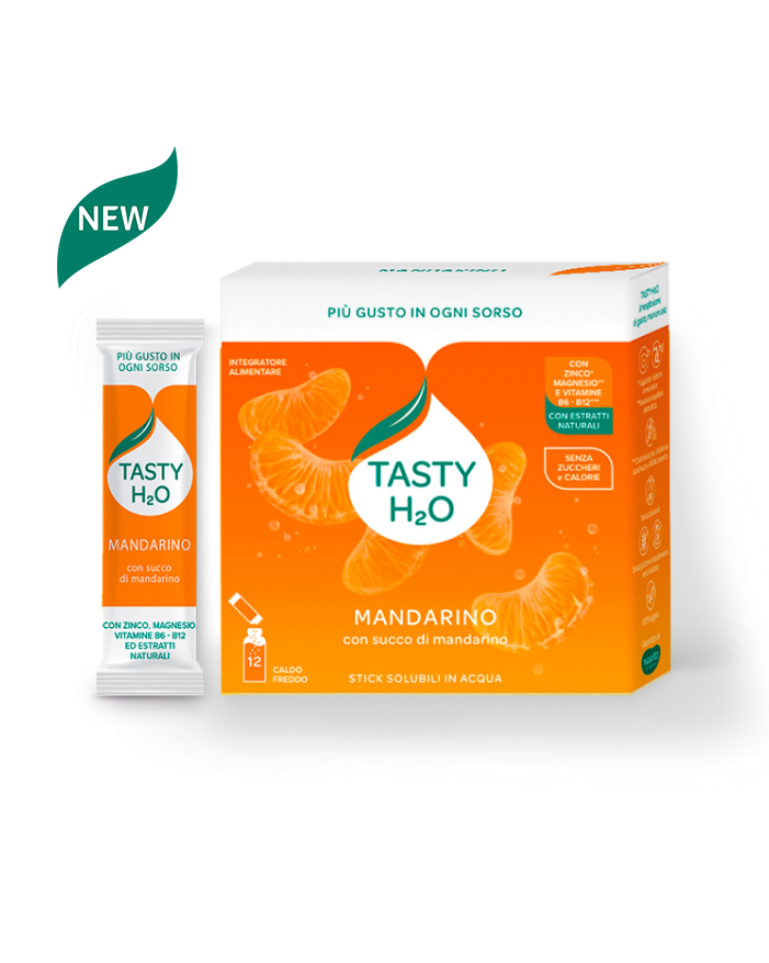 NEAVITA Tasty H2O 12 stick gusto Mandarino