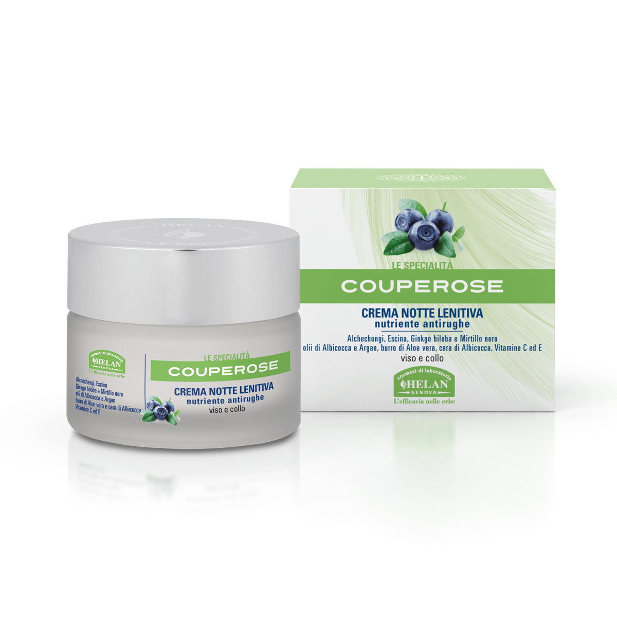 HELAN Couperose Crema Notte Lenitiva