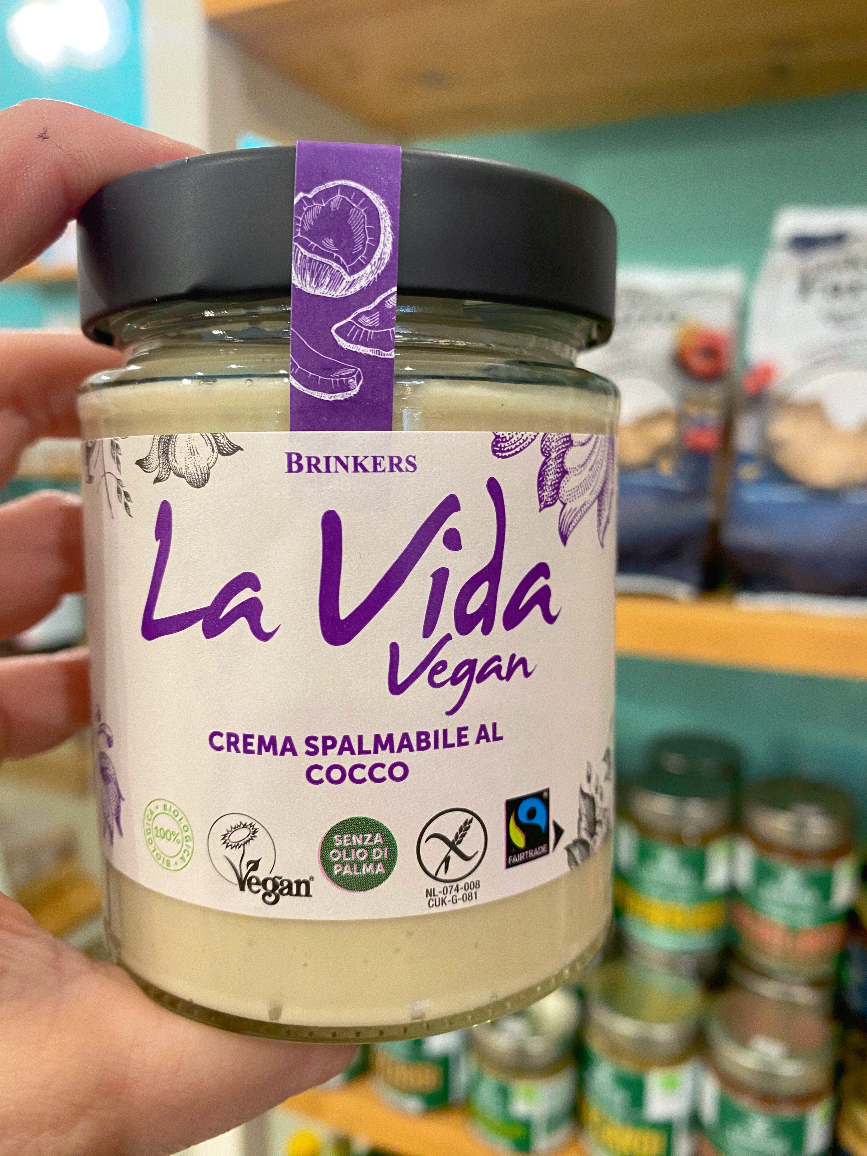 La Vida Vegan Crema Spalmabile bianca al Cocco 270gr