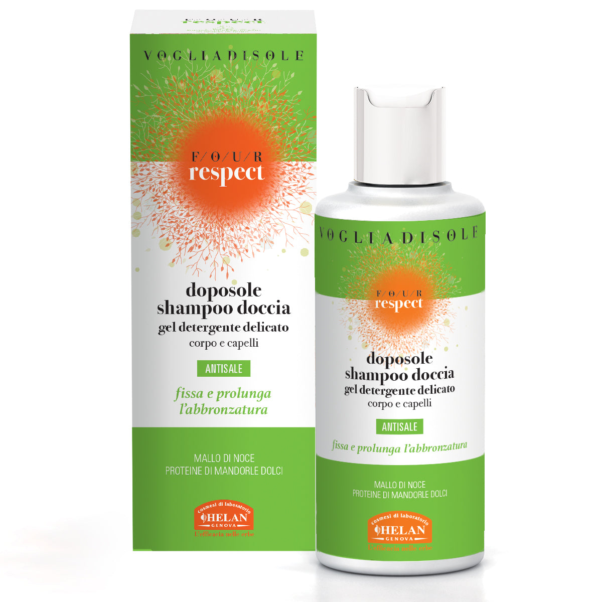 HELAN VOGLIA DI SOLE Doposole Shampoo Doccia 200ml
