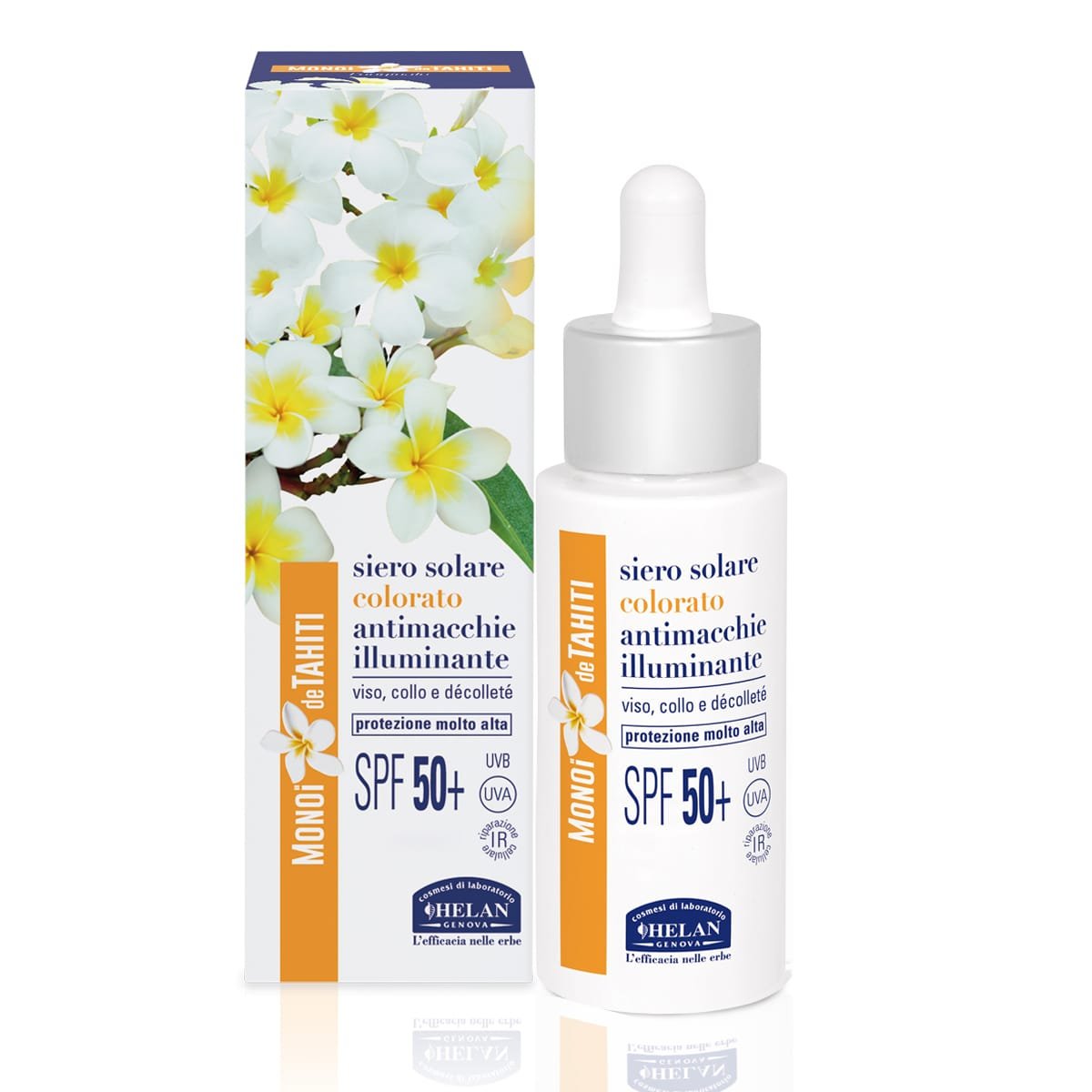 MONOÏ de TAHITI - Il trucco sotto il sole Siero Solare Colorato Antimacchie Illuminante SPF50+