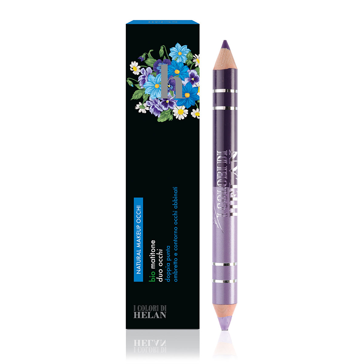 I Colori di Helan Bio Matitone Duo Occhi - Glicine / Viola