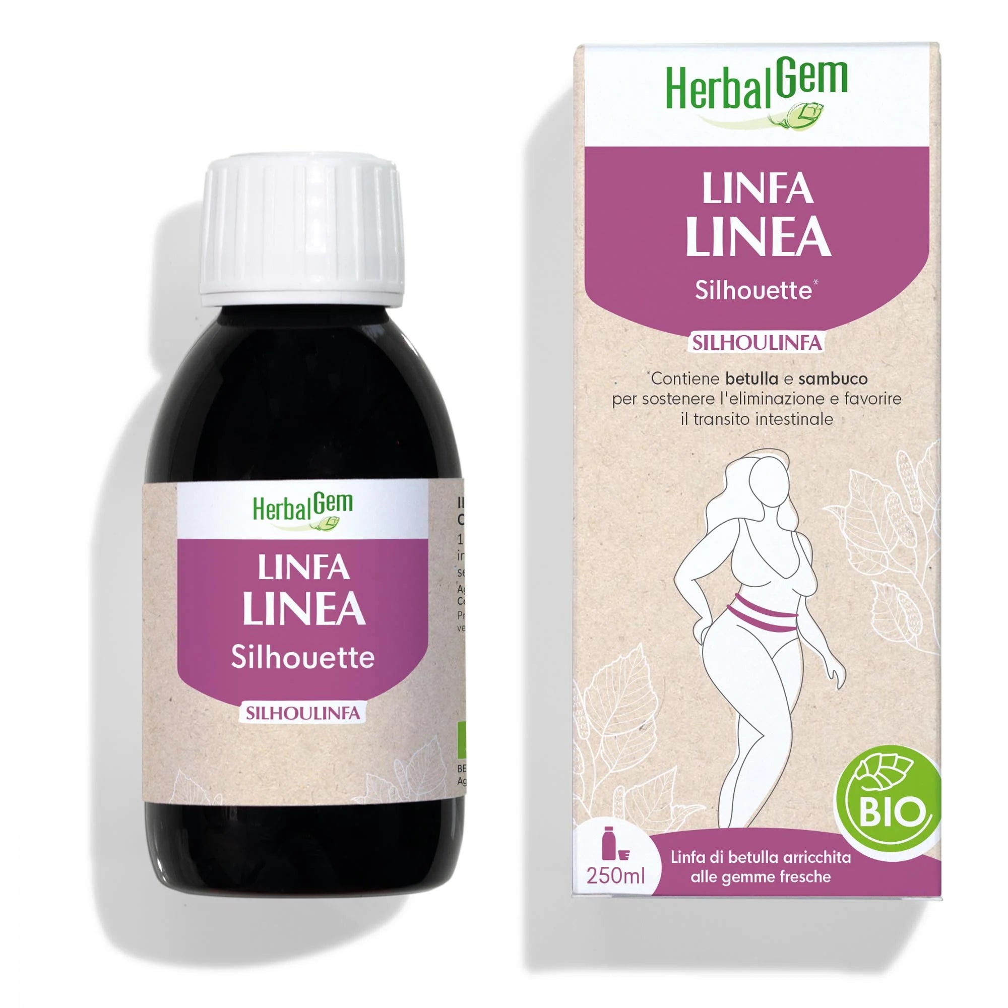 HERBALGEM Linfa Linea - Silhouette Linfa 250ml