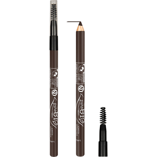 PUROBIO COSMETICS Matita Sopraccigliare con Scovolino n.07 Marrone Caldo