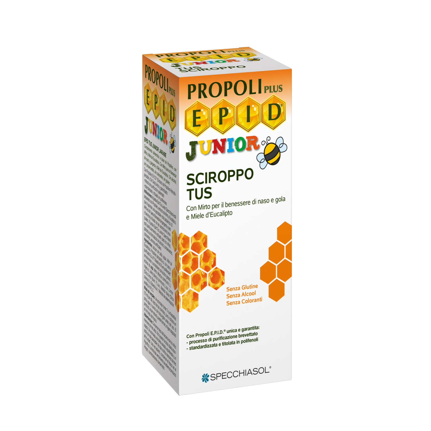 SPECCHIASOL Epid Tus Sciroppo 100ml
