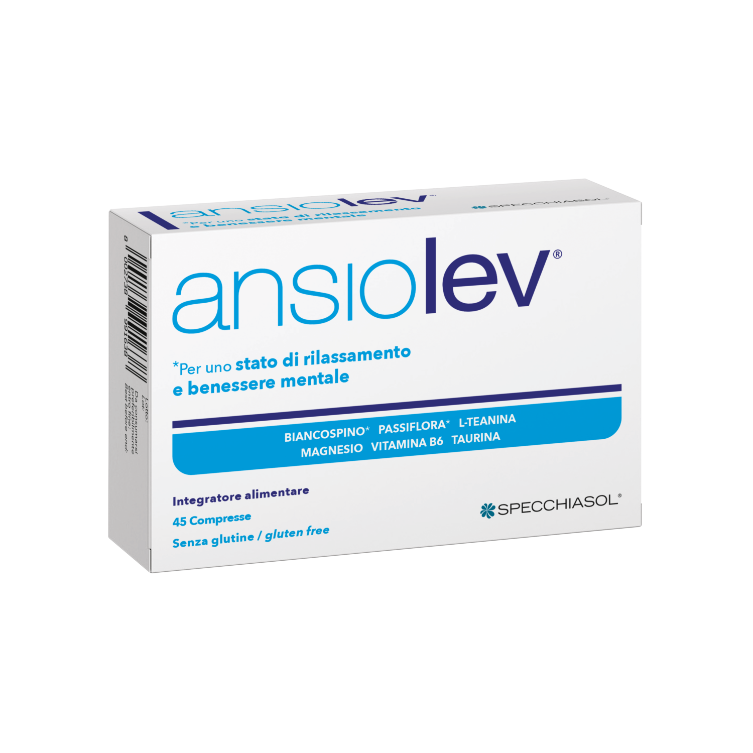 SPECCHIASOL Ansiolev 45cpr