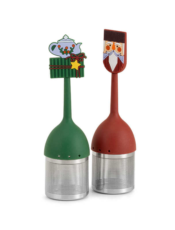 NEAVITA Natale - Filtro in acciaio e silicone Teiera
