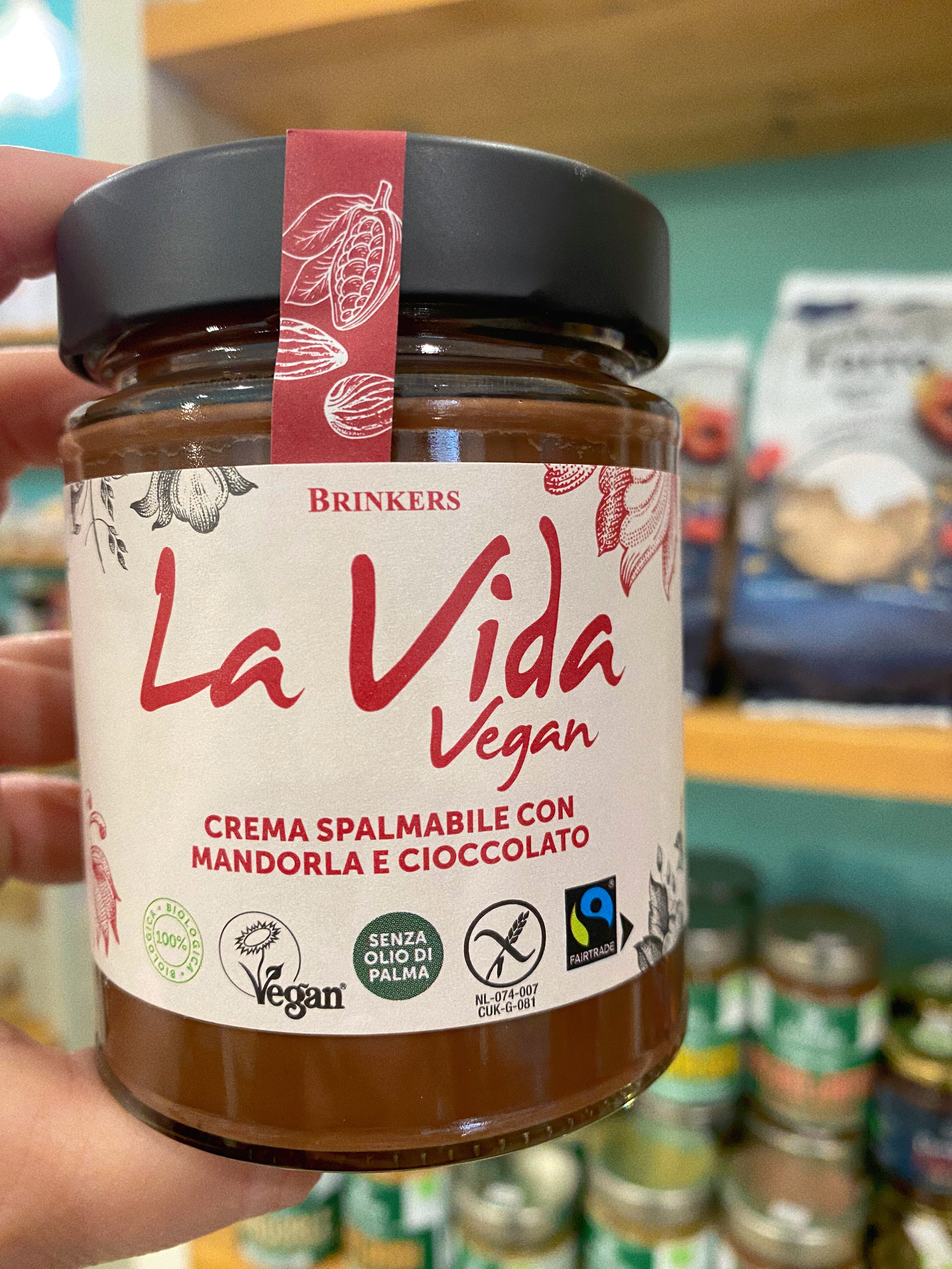 La Vida Vegan Crema Spalmabile con Mandorla e Cioccolato 270gr