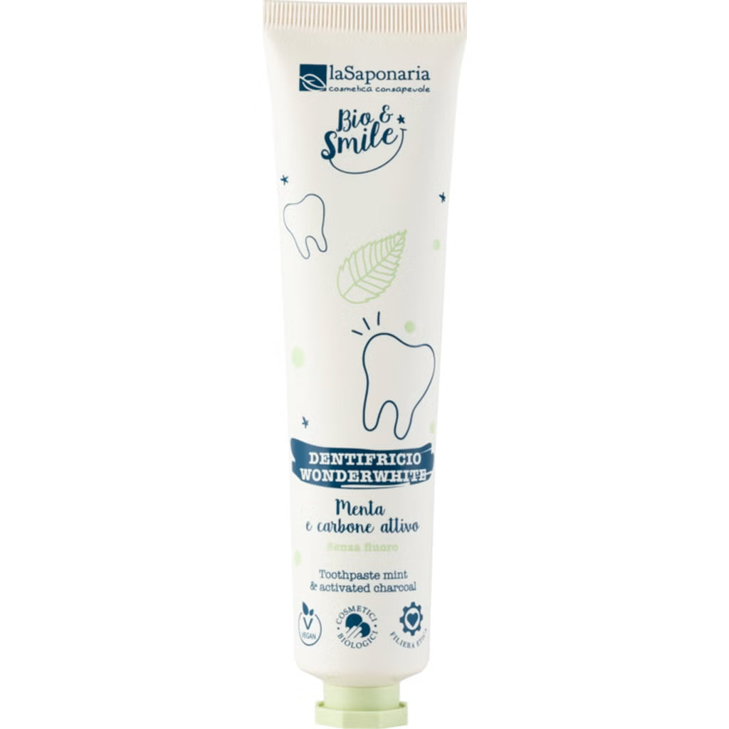 LA SAPONARIA Dentifricio Menta & Carbone