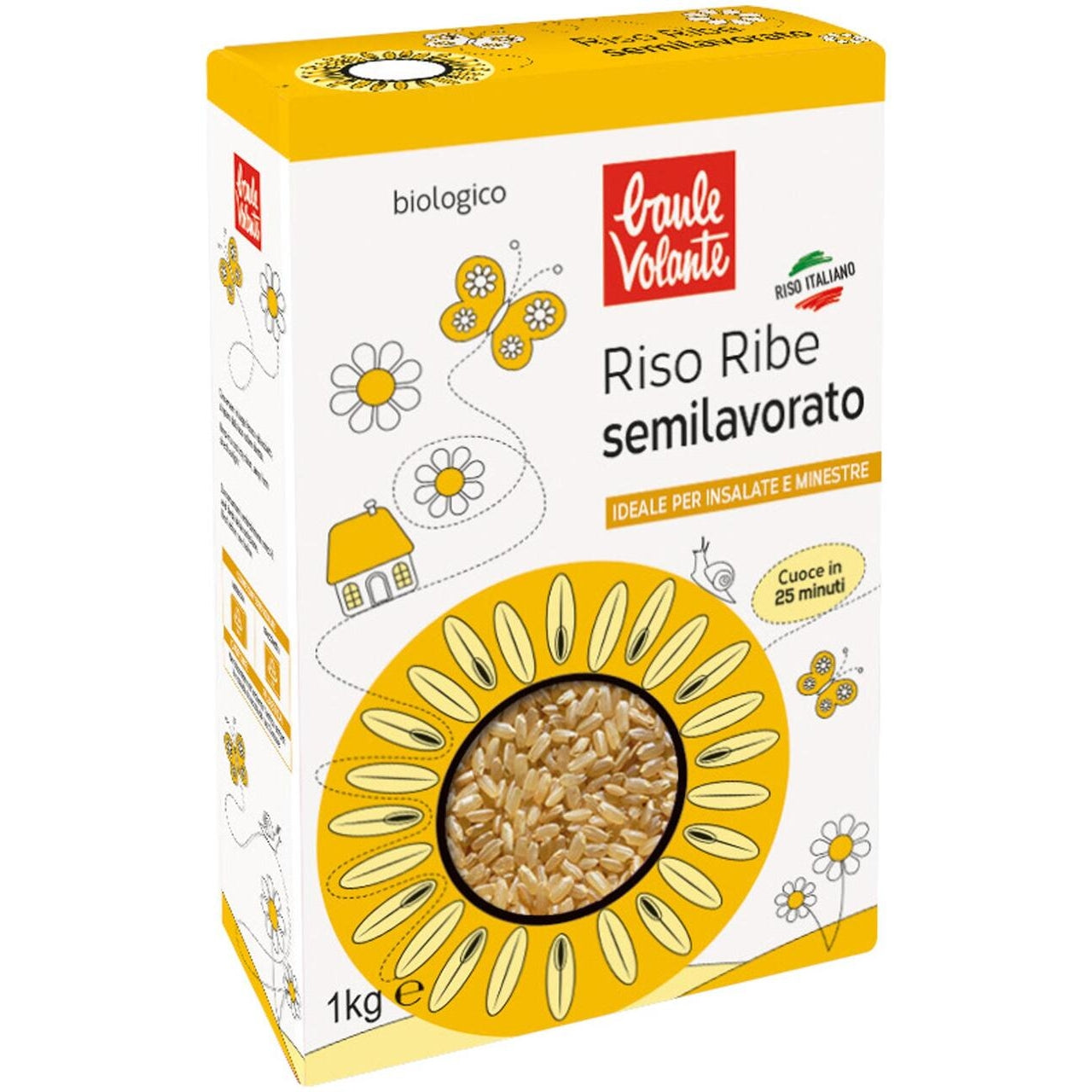 Baule Volante - Riso ribe semilavorato 1kg