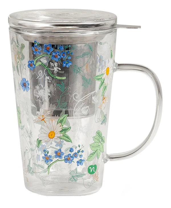 NEAVITA Herbarium Infusiera in Vetro 300ml