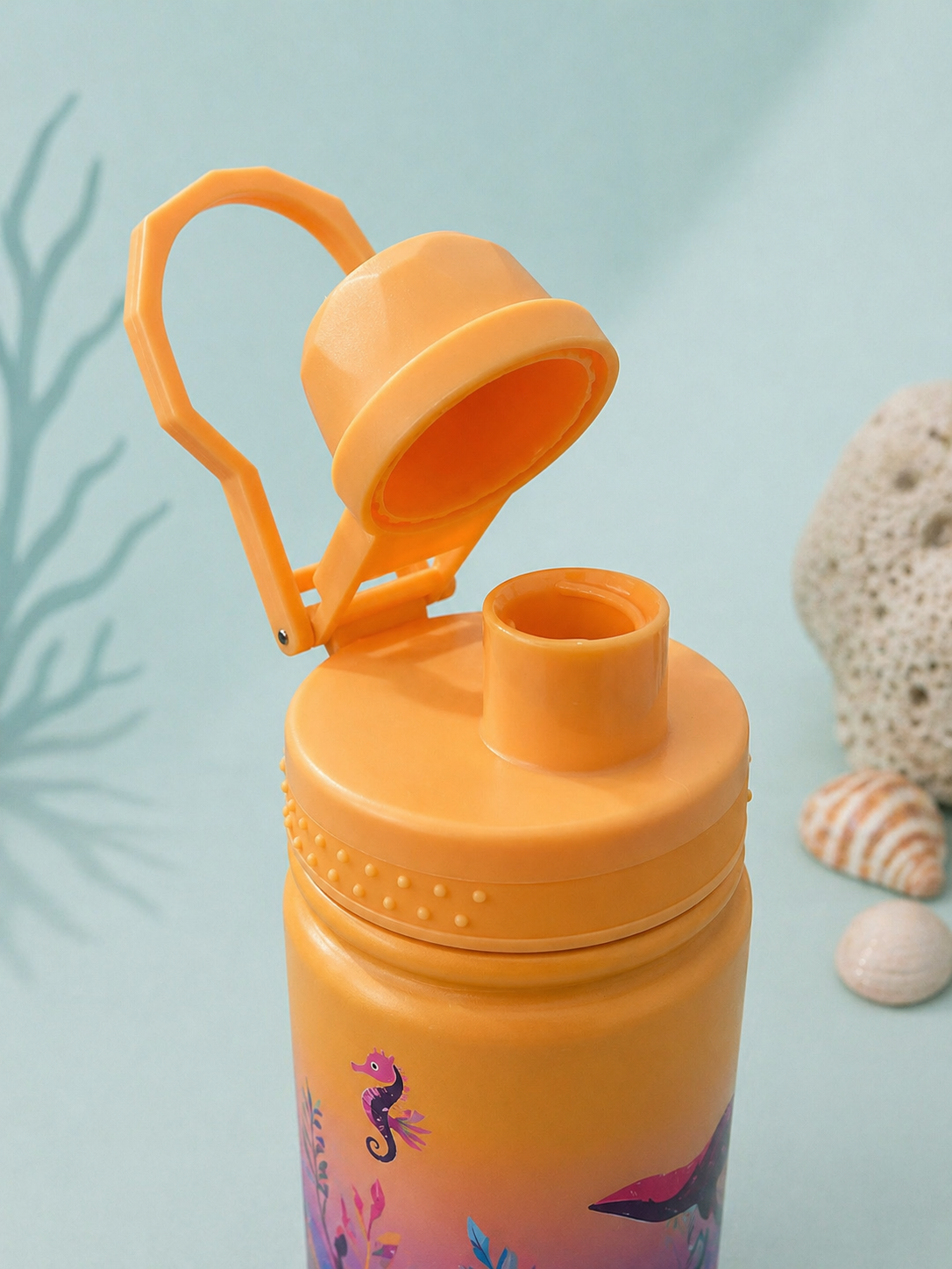 NEAVITA Forever Bottle Bottiglia Thermos in Acciaio 500ml - Arancione