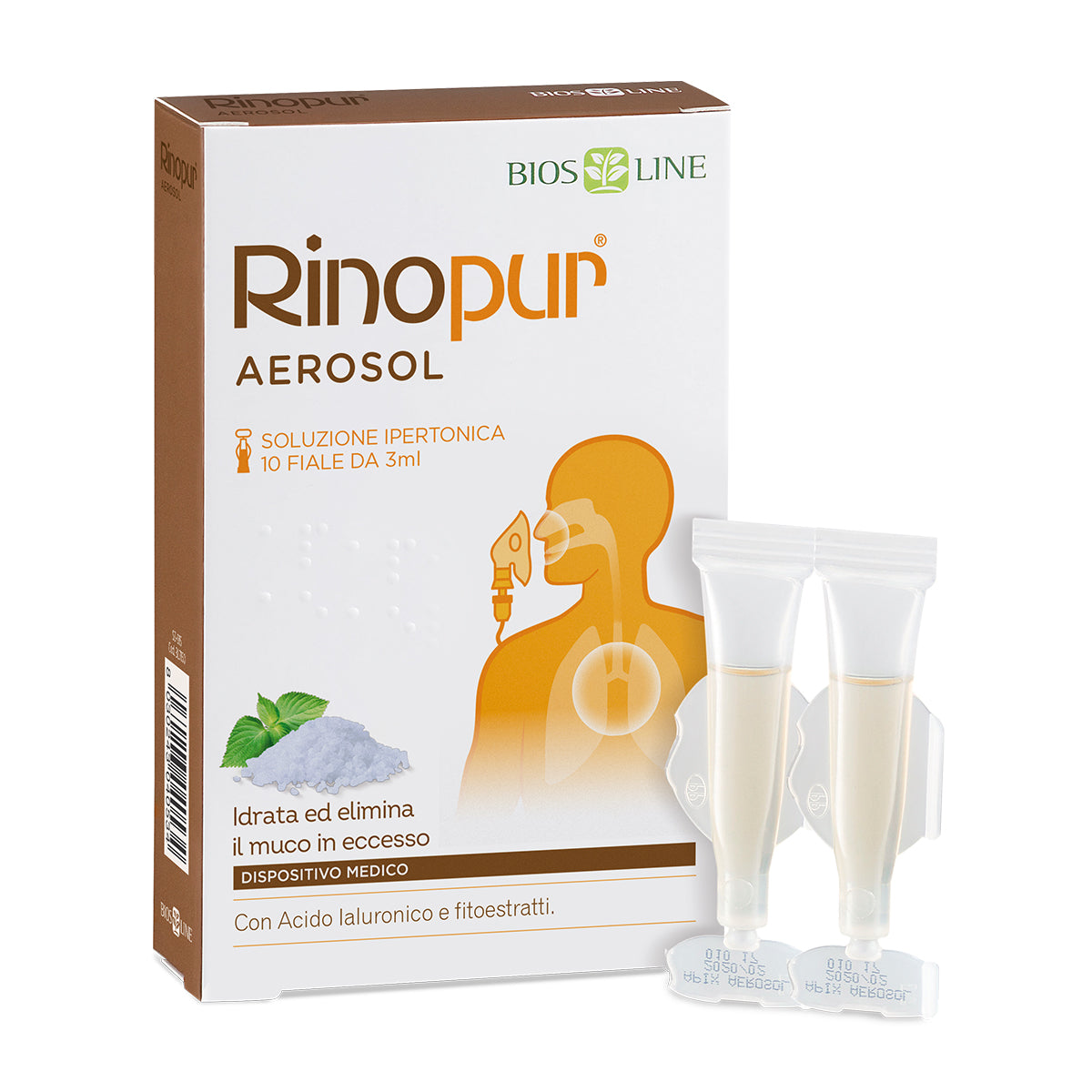 BIOS LINE Rinopur Aerosol monodose 10fiale