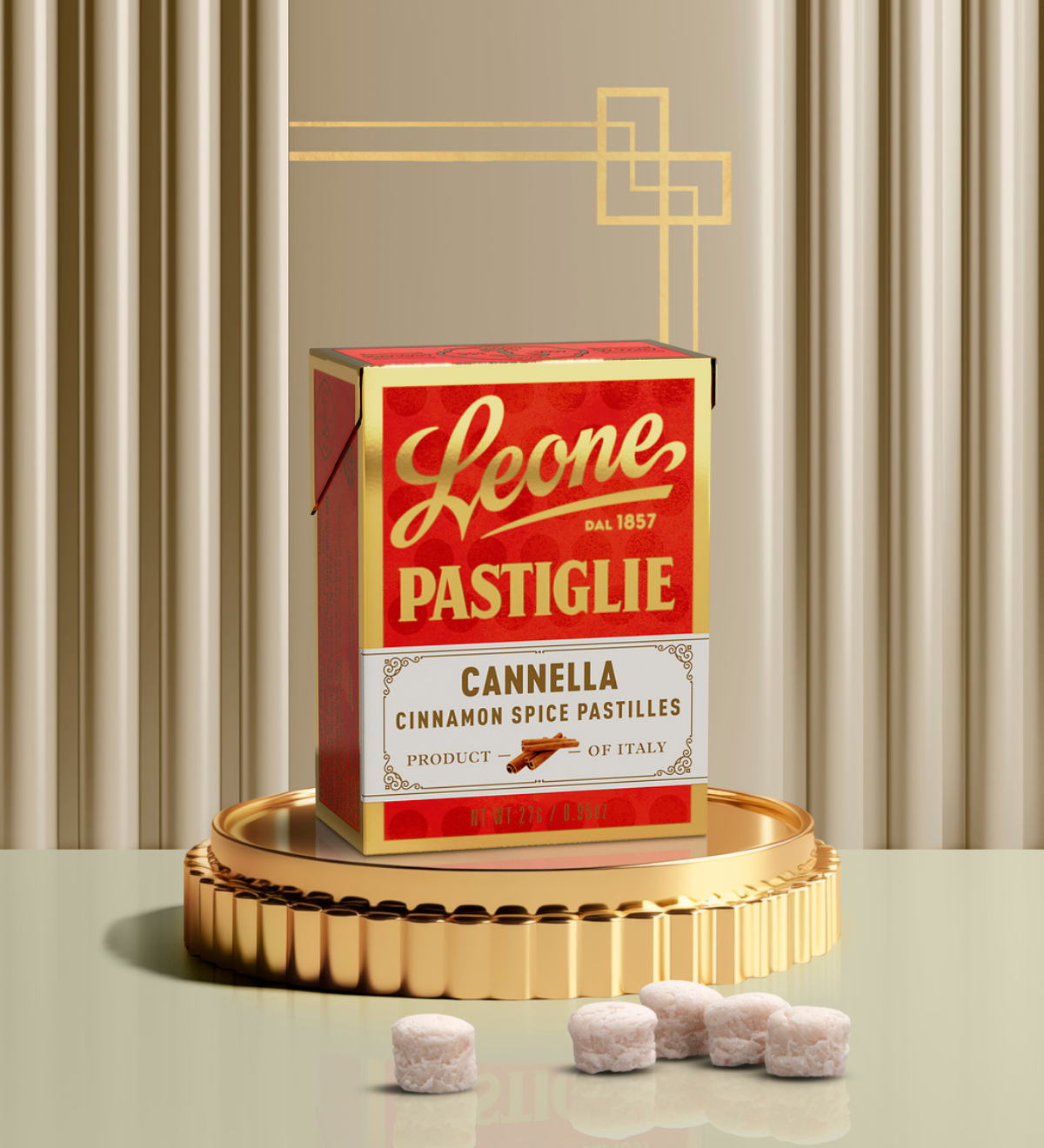 PASTIGLIE LEONE Pastiglie Cannell 27g