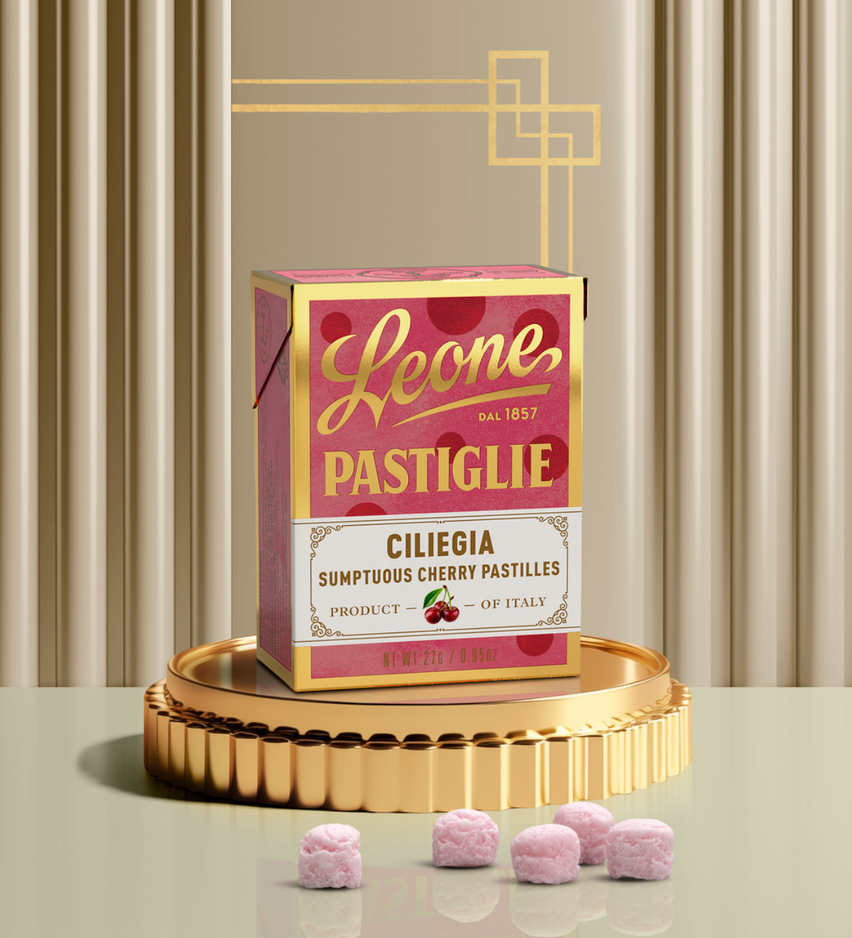 PASTIGLIE LEONE Pastiglie Ciliegia 27g
