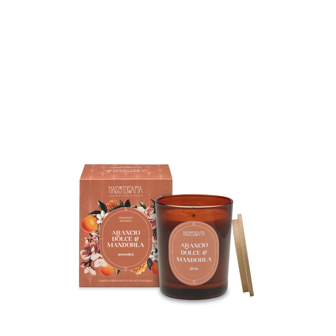 NASOTERAPIA Arancio Dolce e Mandorla Candela 180gr