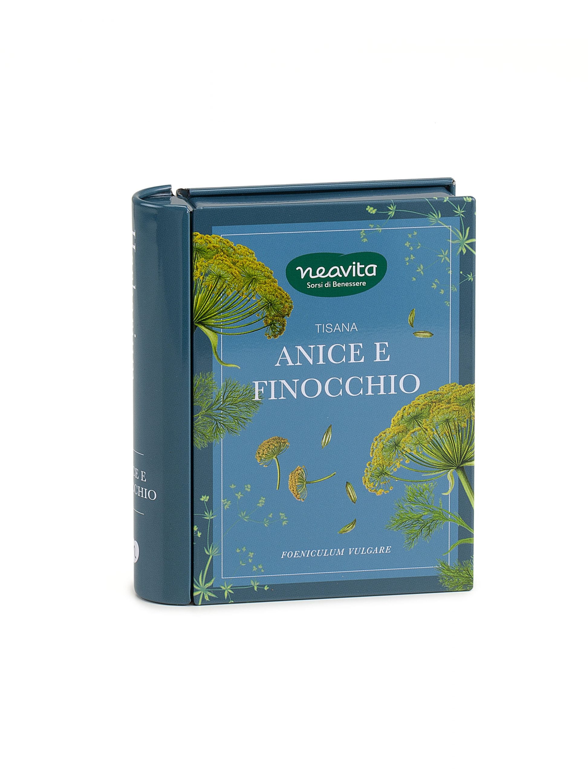 NEAVITA Herbarium Mini Libro Azzurro - Anice e Finocchio