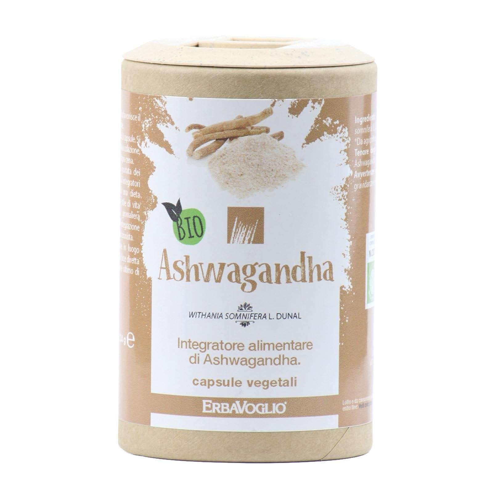 Capsule di Ashwagandha erbavoglio