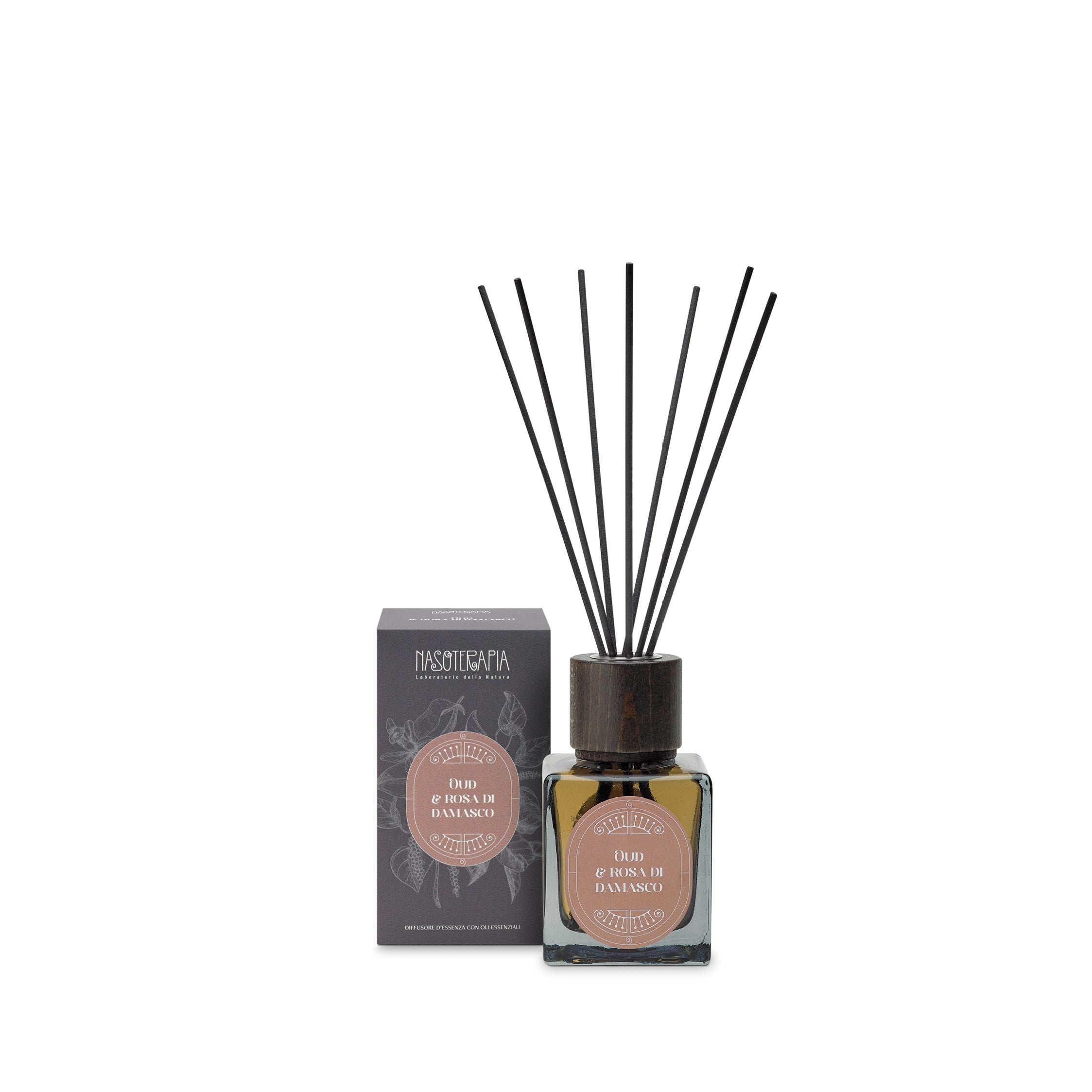 NASOTERAPIA Oud e Rosa di Damasco Diffusore a Bastoncino 200 ml