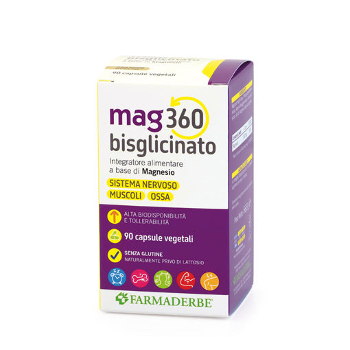 FARMADERBE Mag 360 Bisglicinato 90cps