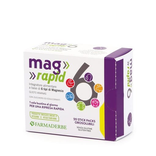 FARMADERBE Mag 6 Rapid 20 Stick 1,5 gr