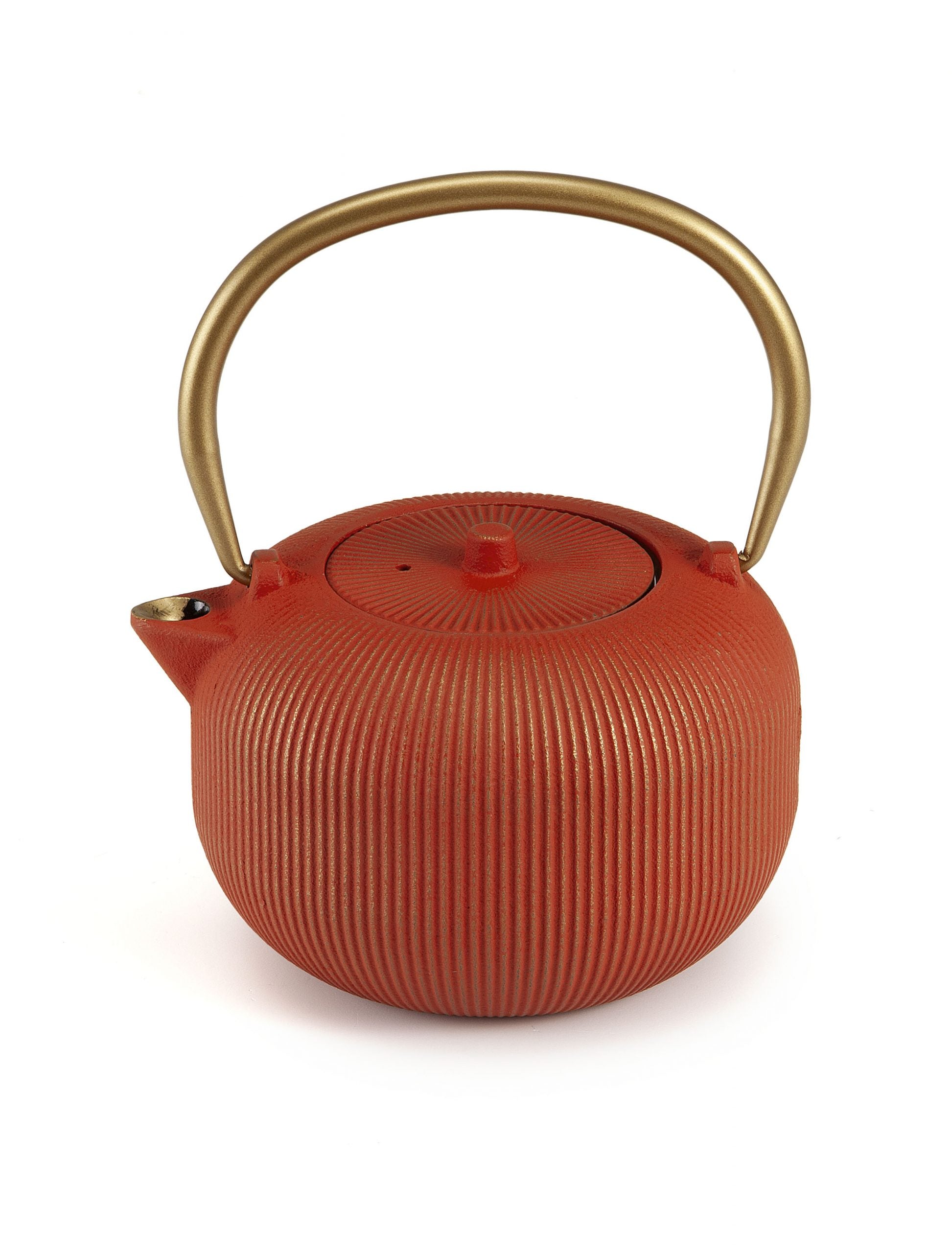 NEAVITA Teiera in Ghisa - Kawagoe Arancione 700ml