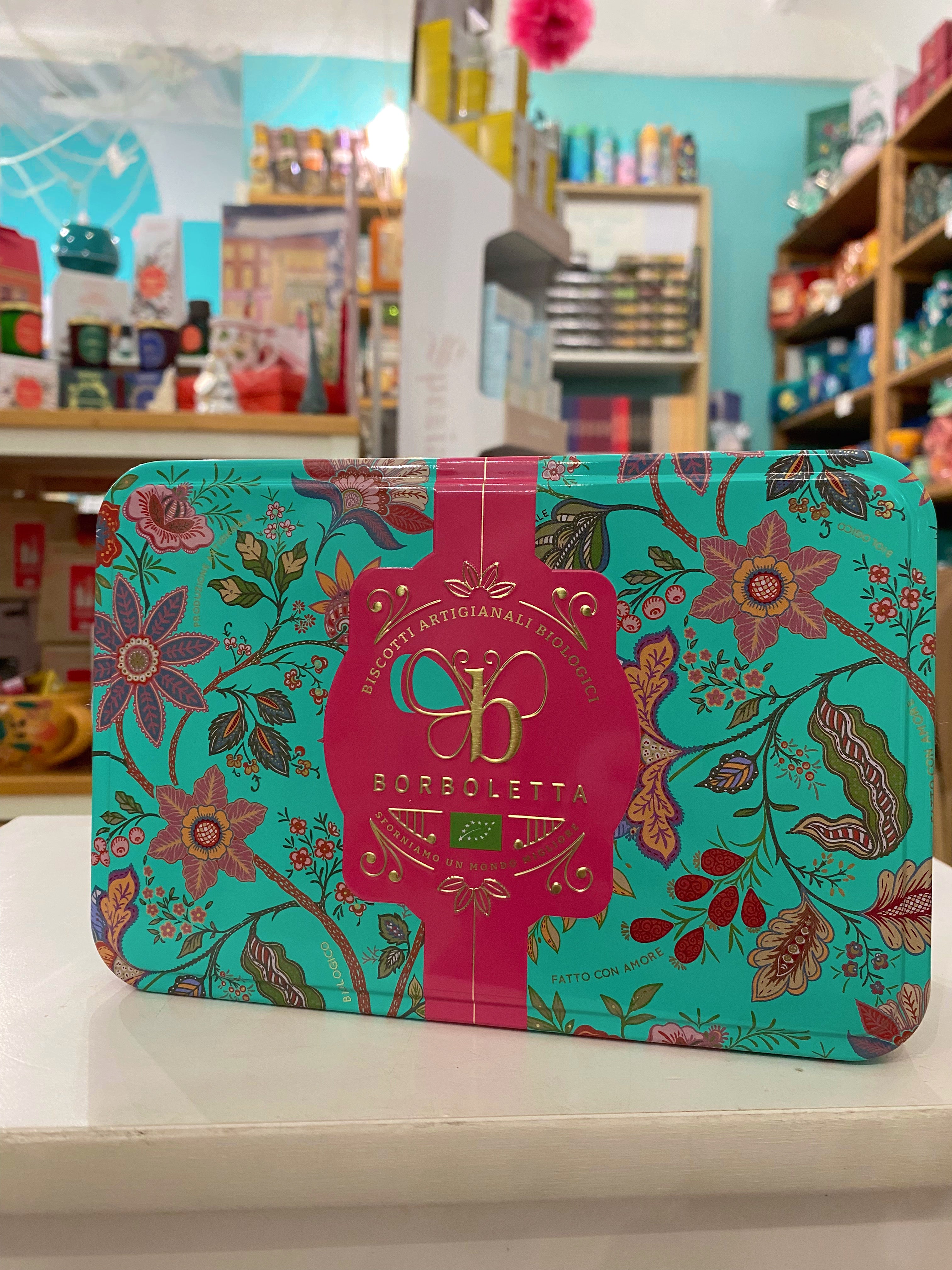 Borboletta Cofanetto Regalo Tea Party - Biscotti Artigianali Biologici 225gr