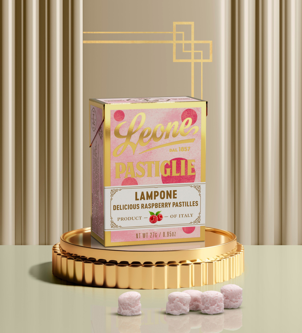 PASTIGLIE LEONE Pastiglie Lampone 27g
