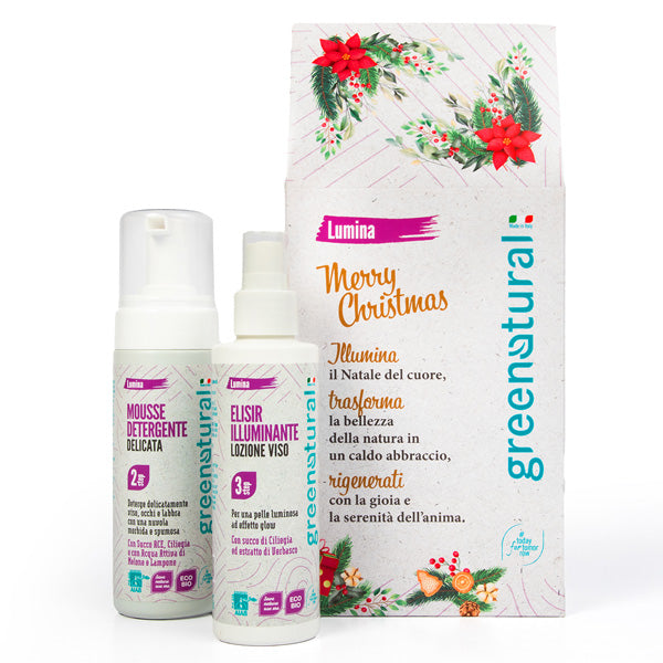 LUMINA Cofanetto Luce Splendente - Mousse + Illuminante