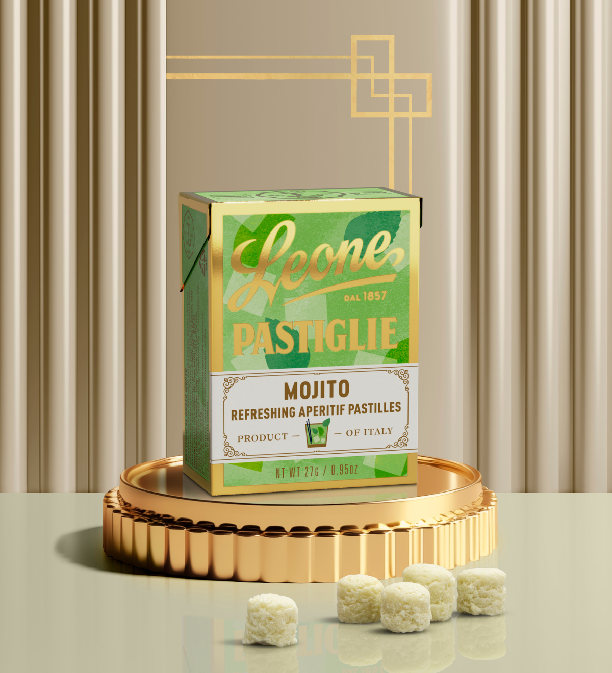 PASTIGLIE LEONE Pastiglie Mojito 27g