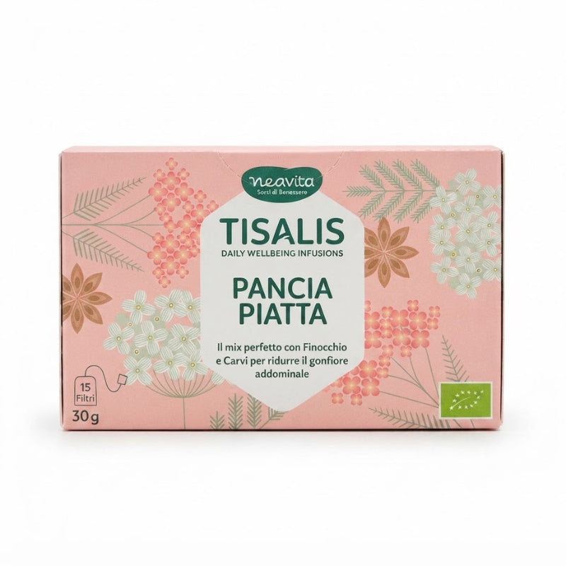 NEAVITA Tisalis Infuso in Filtro Pancia Piatta 15 filtri