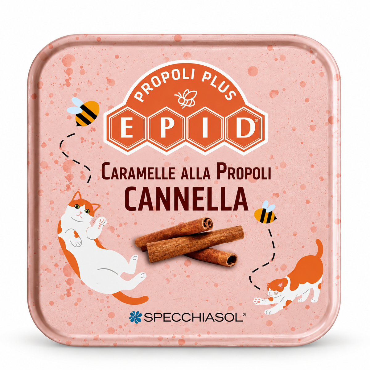 SPECCHIASOL Epid Latta 18 Carmelle Propoli e Cannella
