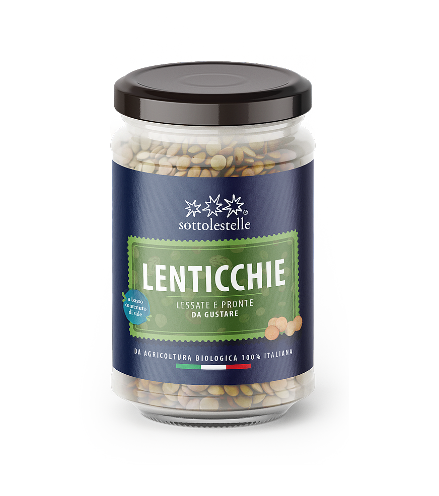 Sotto le Stelle - Lenticchie in vetro 300gr
