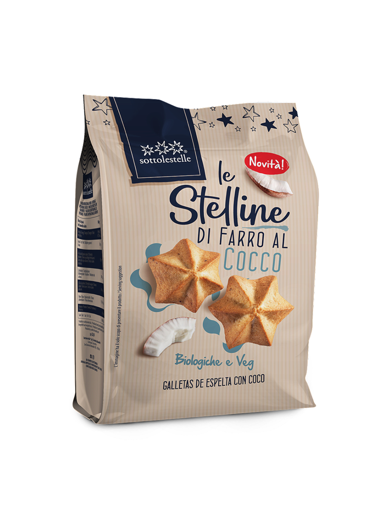 Sotto le Stelle - Stelline di Farro al Cocco