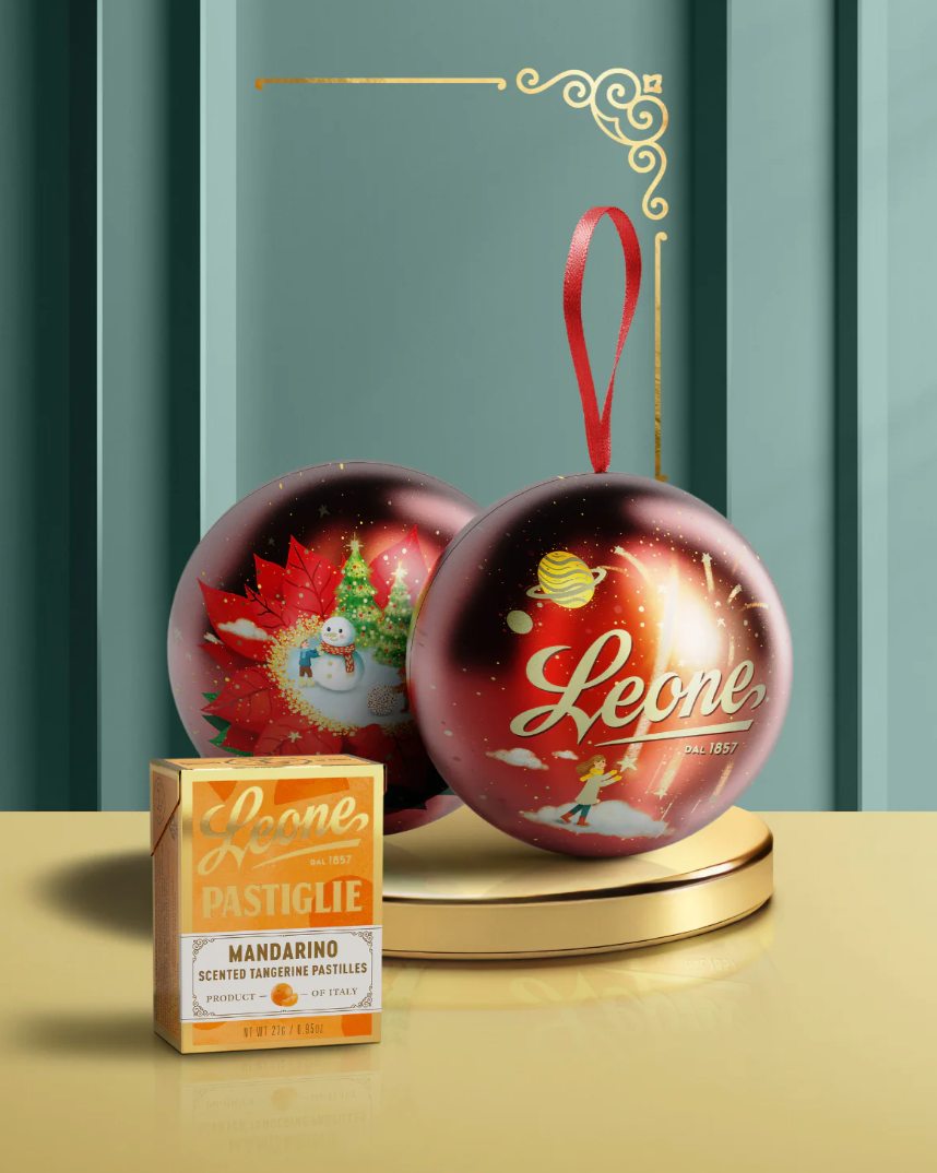 LEONE Palla di latta Rossa