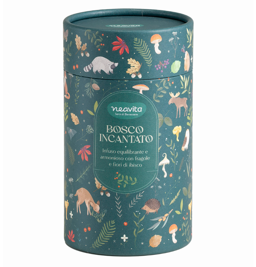 NEAVITA Infusi da Favola Gift Box Verde - Bosco Incantato