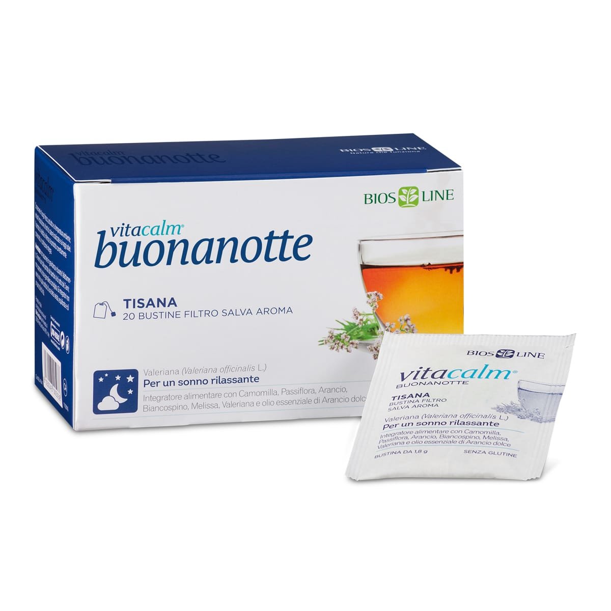 VitaCalm Buonanotte Tisana biosline