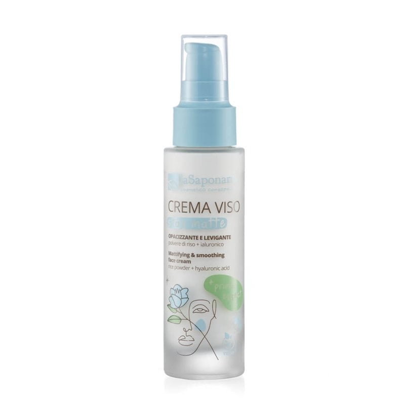 LA SAPONARIA Linea Viso Pelli Impure Crema Viso Stay Matte 50 ml