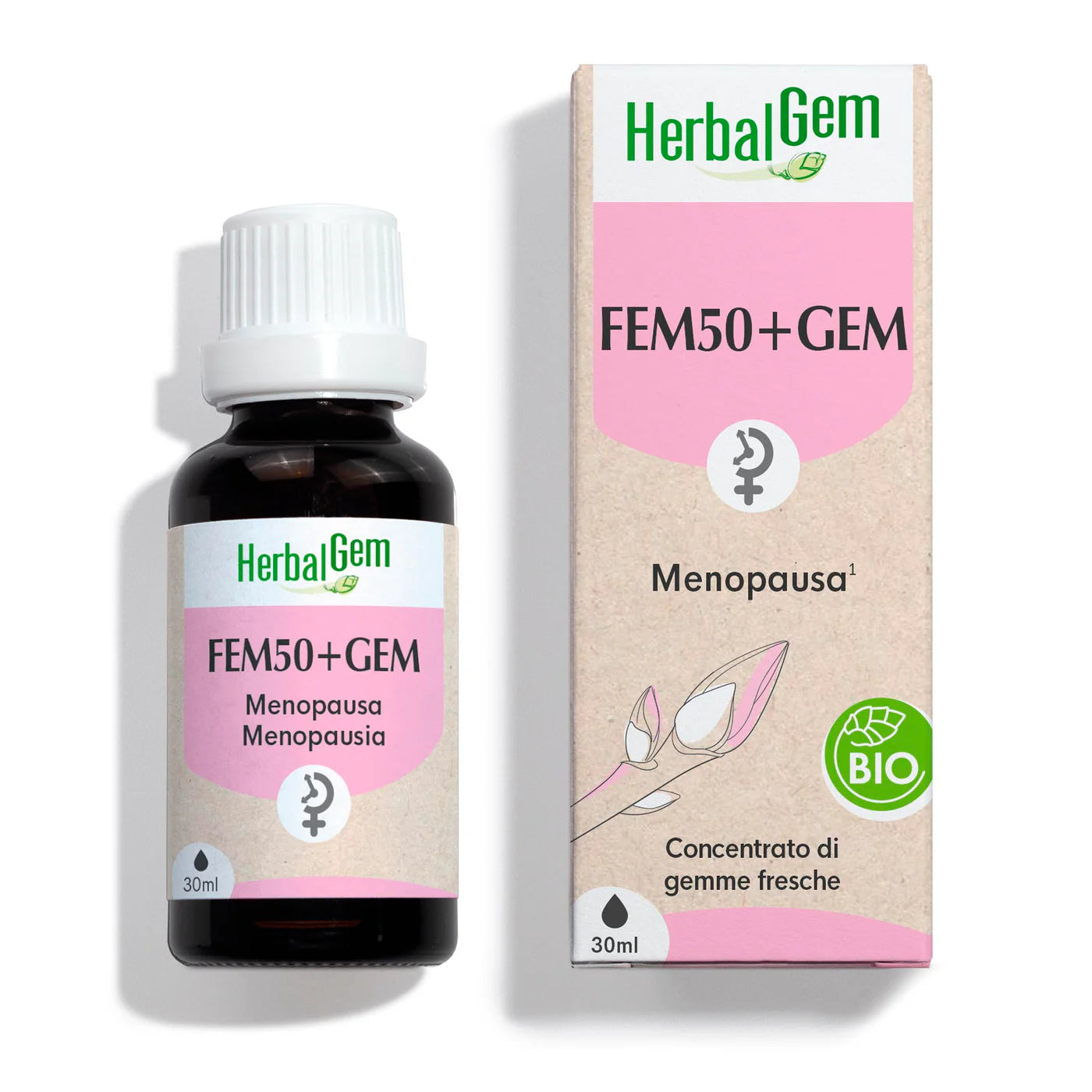 HERBALGEM FEM50+GEM Spray Menopausa