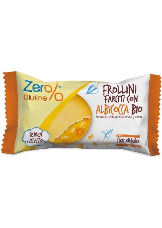 ZER% GLUTINE Frollini farciti di Albicocca 70gr