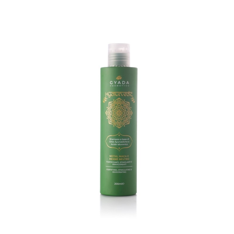 GYADA COSMETICS Hyalurvedic Shampoo Fortificante Methi Maca Hennè Neutro