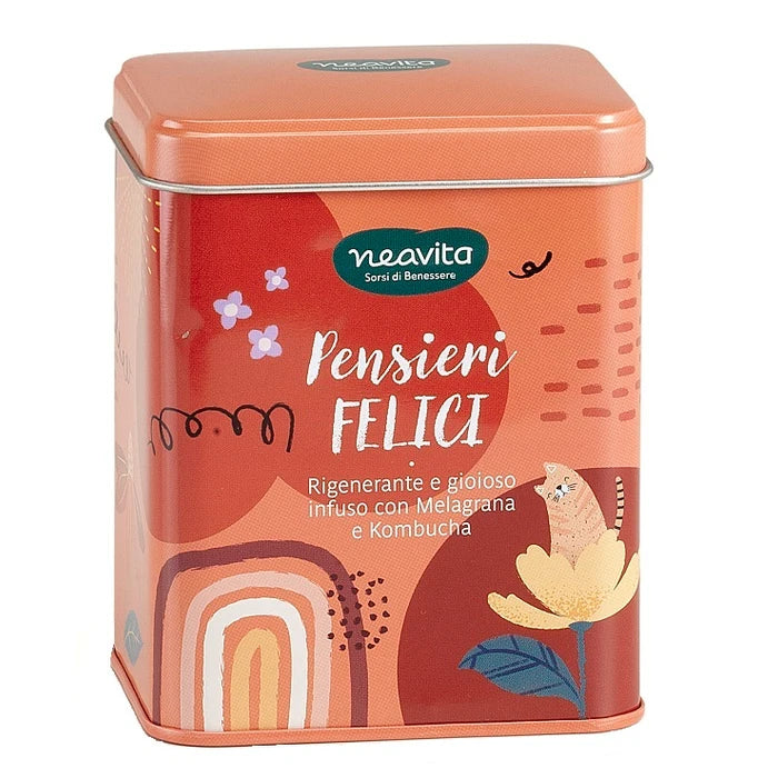 NEAVITA Positive Tea Barattolo Rosso - Tisana Pensieri Felici