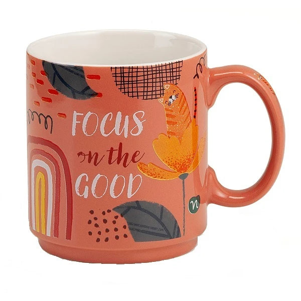NEAVITA Positive Tea Mug Arancione