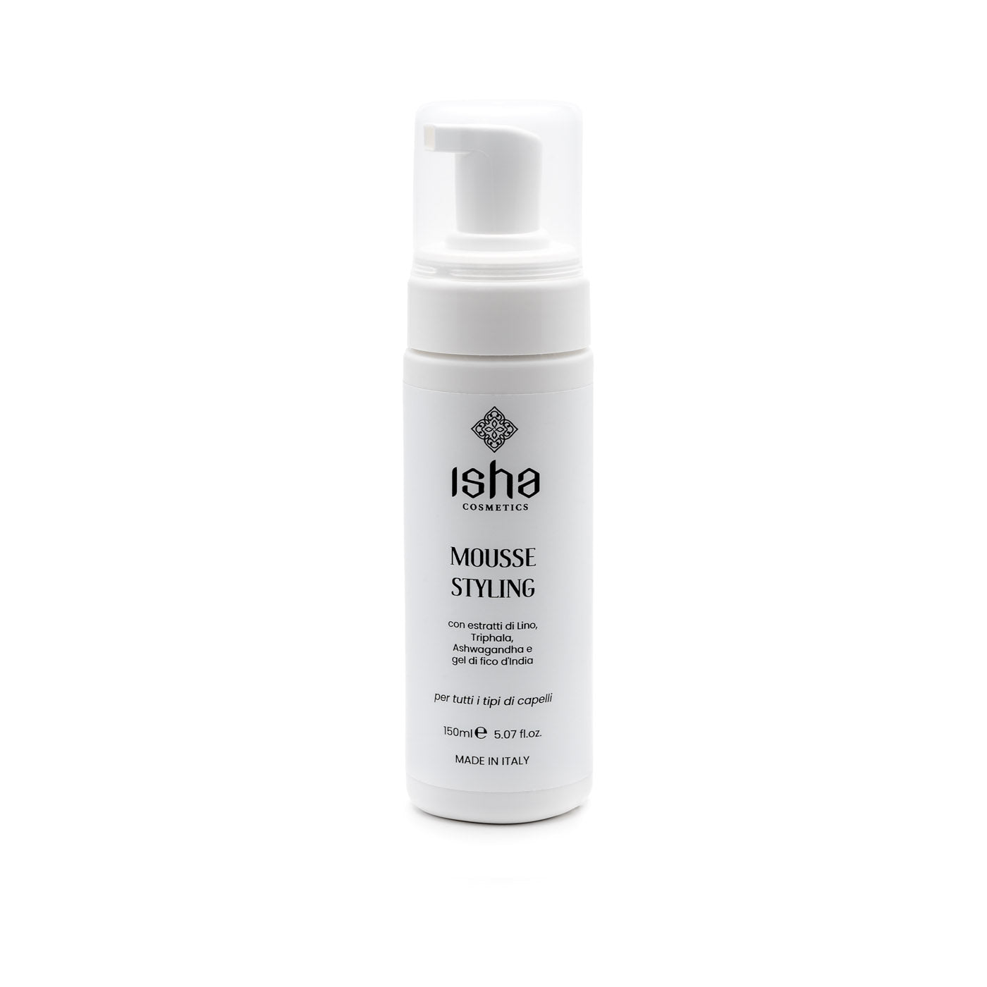 ISHA Mousse styling semi di Lino 150ml