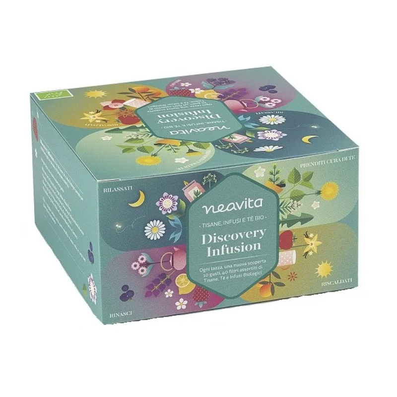 NEAVITA Selezione Infusi e Tisane BIO Discovery Infusion 40 filtri