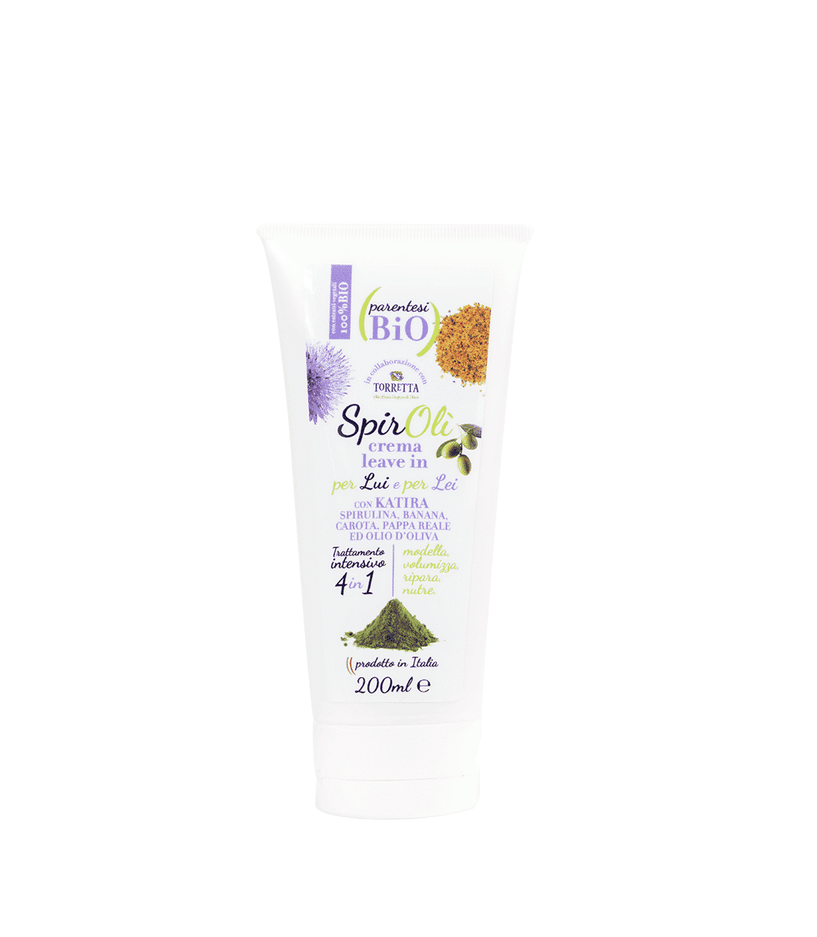 spiroli crema leave in barba capelli parentesi bio