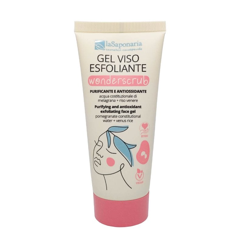 LA SAPONARIA WonderScrub - Gel esfoliante viso delicato