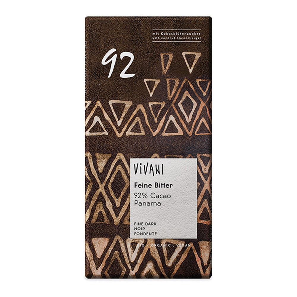 Vivani - Cioccolato Fondente 92% 80gr